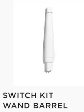 T3 Micro SWITCH KIT WAND BARREL
1.25" - 0.75" Tapered / White